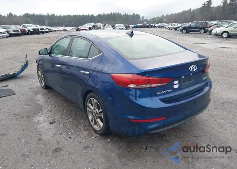 2017 Hyundai Elantra Limited из США, поврежденный, VIN 5NPD84LF0HH128366